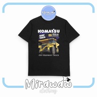 Komatsu HD785-7 Dump Truck Operator T-shirt Heavy Equipment Distro Clothes
