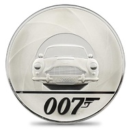 2021伊麗莎白二世詹姆斯邦德“007”最新版10英鎊10盎司銀幣首發NGC PF70 UC