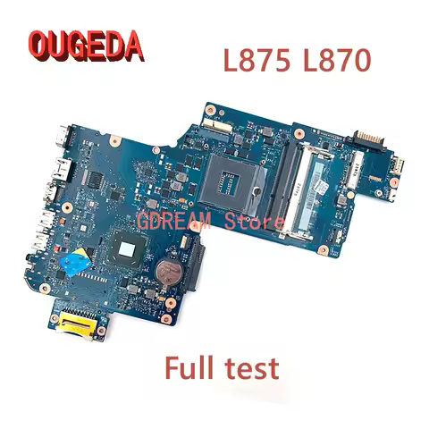 OUGEDA H000042250 H000038240 H000038230 H000046310 For Toshiba Satellite L875 L870 laptop motherboar