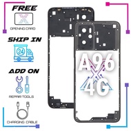 For Oppo A96 4G CPH2333 Middle Housing Frame Bezel Middle Frame Front Housing Casing Replacement