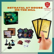 Board Game Party Betrayal at House on The Hill Adventure Game 6 Player Card Toy