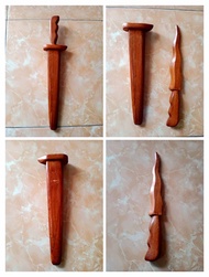 KERIS KAYU MINIATUR MAINAN PERAGAAN LATIHAN BELADIRI/Keris kayu mainan#keris kayu  latihan Beladiri