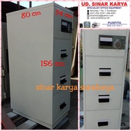 Fire proof Chubb 4 Laci Rekondisi Brankas Tahan Api Safety Box