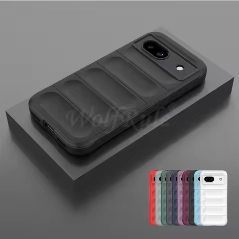 For Google Pixel 8A Case Cover Pixel 8A 7 8 9 Pro XL 6A 7A Capas Shockproof Back Soft TPU Lens Prote