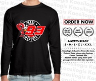 Kaos Lengan Panjang Marc Marquez 93 Ant Man Terbaru - Kaosilogis