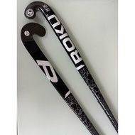 ROKU X5 Fiberglass Low-Bow Hockey Stick White-Black 2024 Edition