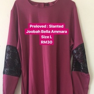 Slanted Bella Ammara Jubah