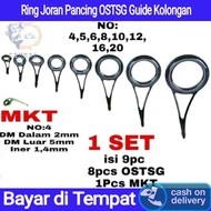 Ring Joran Pancing OSTSG Guide Kolongan / 1 Set Mamarit Joran Komplit Free Ring Ujung