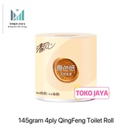 Toko JAYA l QING FENG (1 ROLL) 145GM 4PLY TOILET ROLL Ews-4 (Unit)