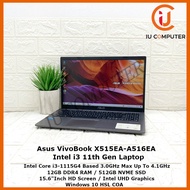 ASUS VIVOBOOK X515EA-A516EA INTEL CORE I3-1115G4 12GB RAM 512GB NVME SSD USED LAPTOP REFURBISHED NOTEBOOK