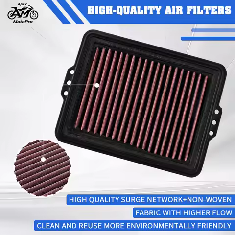 AM Motorcycle High Flow Air Filter For LONCIN VOGE 800 Rally DS800X Rally LX900-C DS900X Air Cleaner