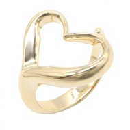 【二手】Tiffany & Co.) 鏤空心形戒指 74239803 #10.5 K18（黃金）女士鏤空心形戒指