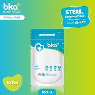 BKA Breast Milk Bags 100 ml Contents 10 pcs [BR 265]
