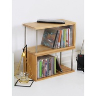 Desktop CD Storage Rack Display Rack Disc Storage Rack CD Organizer ps4 Game Rack CD Rack Solid Wood