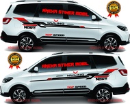 Stiker Mobil Wuling Confero Sticker Cutting Wuling Confero Terbaru