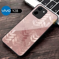 Vivo Y28 - Softcase Glass Kaca - Casing Vivo Y28 - Terbaru Case Vivo Y28