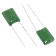 50pcs/lot 2A104J Polyester Capacitor 100V 0.1 UF 100nF 2A104 100V104J 100V104