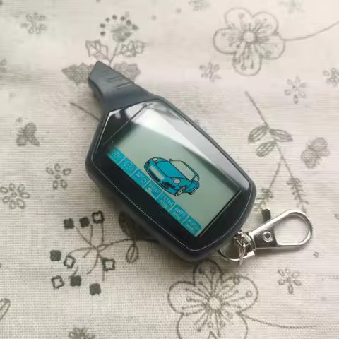 B9 Keychain LCD Remote Controller Engine Start For Starline B9 Twage KGB FX-7 FX7 Two Way Car Alarm 