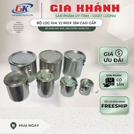 High quality 304 stainless steel spice filter 30g-1500g, high quality stainless steel spice filter, 