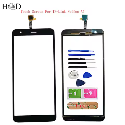 Mobile Phone Touch Panel For TP-Link Neffos A5 Touch Screen Digitizer Repair Touchpad Front Glass Le