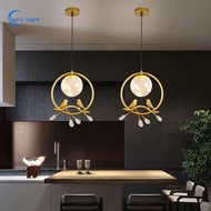 【Ready stock】nordic pendant lights bird lamp pendent light modern ceiling hanging lamp living room k