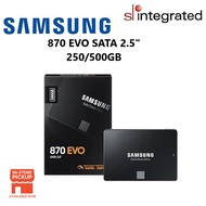 Samsung 870 EVO Sata 2.5" 250GB/500GB/1TB/2TB SSD