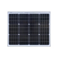 70W monocrystalline solar panel charging 12V battery DC photovoltaic power panel