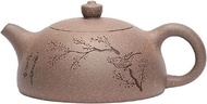 Tea Kettle Stovetop 220Ml Purple Sand Pot Teapot Dahongpao Tea Set Travel X Small Portable Handmade Pot Hole Tea Pots for Stove Top Decoration
