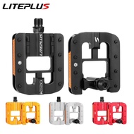 Litepro Liteplus Foldable Ultralight Alloy Reflective Bike Pedal