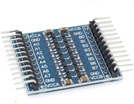8-Channel 5V/3.3V IIC UART SPI TTL Logic Level Converter Bi-Directional Module