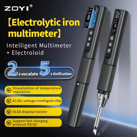 ZOYI ZT-N2 2-in-1 Soldering Iron Multimeter 96W Electrician Repair Tool with Constant Temperature Co