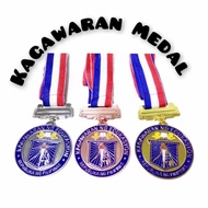 200 PCS PER ORDER KAGAWARAN MEDALS 6 CM GOLD SILVER BRONZE GOLD