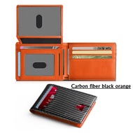 QuXis 2025 News Minimalist wallet for men with cash slotPop up wallet with Id windowSlim bifold wall