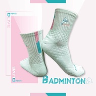 DLIVE X Footer|Joint Badminton 1/2 Socks DL04