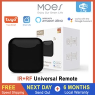 Tuya WiFi RF IR Smart Home Universal Remote Control, MOES TV, Air Conditioning, Appliances, and More, Compatible with Tuya / Smart Life App and Voice Control via Echo Alexa and Google Nest Home [Local Warranty]