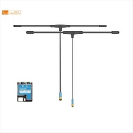 ELRS Diversity Receiver ELRS 900MHz 500mW Diversity Rx with 70mm Dual Antenna for FPV A