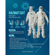 PPE Hazmat Suit Polypropylene Standard WHO