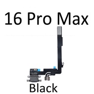 สายชาร์จสำหรับ13 Mini 14 15 16 Plus Pro Max หัวต่อสายแพที่เสียบปลั๊ก USB สายเคเบิลงอได้พร้อมไมโครโฟน