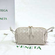 [Old Fairy] Bottega Veneta concert Clutch Crossbody Bag Concert Small Shell BV Woven Crossbody Bag b