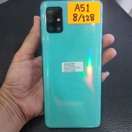 Second Hp Samsung A51 8/128 Resmi Sein Like New 99%