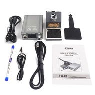 เครื่องหัวแร้งบัดกรีปรับอุณหภูมิ  GVM T12-XS Professional Constant Temperature Soldering Station for Mobile Phone BGA Rework