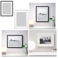 RIBBA / RODALM Photo Frame / Picture Frame , 30x40 / 40x50 cm, White / Black Wooden Frames