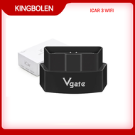 Vgate ICar 3เครื่องอ่านโค้ด Elm327 V2.1เครื่องวินิจฉัย WIFI สนับสนุน OBD2โปรโตคอลรถยนต์ Elm 327 V2.1