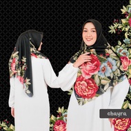 ready.!! AMREENA Hijab Jilbab Jumbo Syari 130x130 Chayra Motif