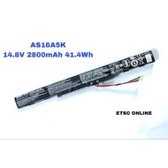 New AS16A5K AS16A7K AS16A8K Battery for Acer Aspire E15 Series E5-475G 523G 553G 573G 575G 774