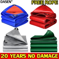 Multiple colors and sizes DASEN trapal tarapal waterproof makapal lona trapal heavy duty tolda makap