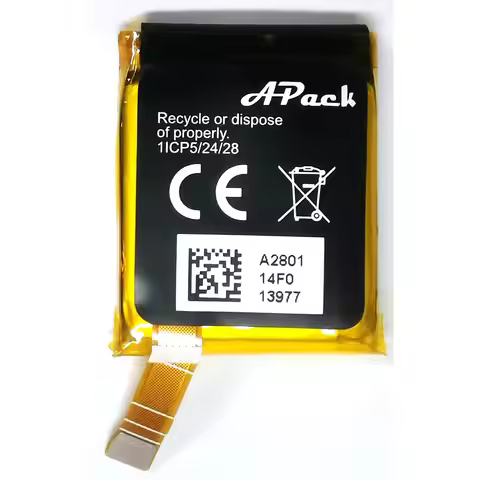 New Original APACK APP00310 A2801 Replacement Smart Watch Battery For Fossil Gen 6 EFC1-492428 3.85V