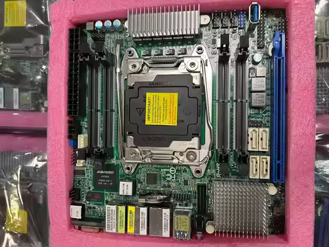 Good condition Asrock Rack EPC612D4I mini ITX Server motherboard Intel Xeon E5-1600/2600 v3/v4 LGA 2