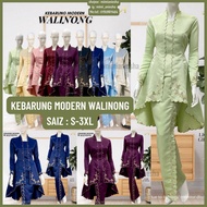 Kebarung Modern Walinong Kebarung Moden Kebaya Moden Kebarung Sulam Baju Kurung Moden Baju Kurung Mo