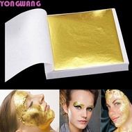 YONGWANG66HR 24K Gold Leaf Handmade DIY Skin Care Anti-aging Home Decoration Gilding Stickers
